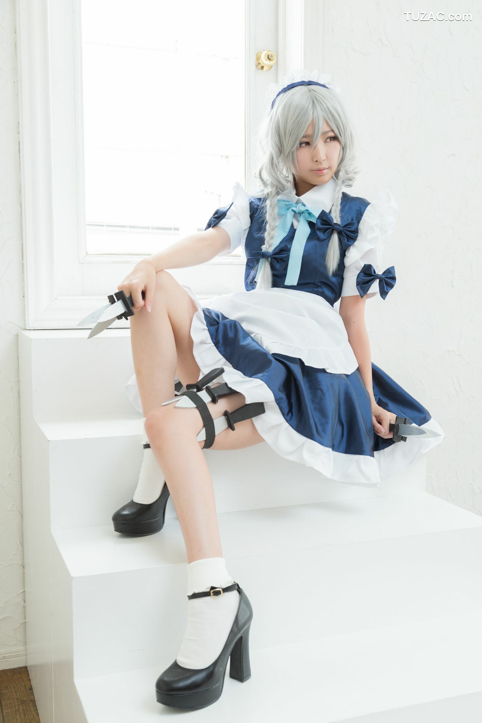 日本CosPlay_Na-san(なーさん) 《東方Projec》Izayoi Sakuya(十六夜咲夜)  写真集[100P]