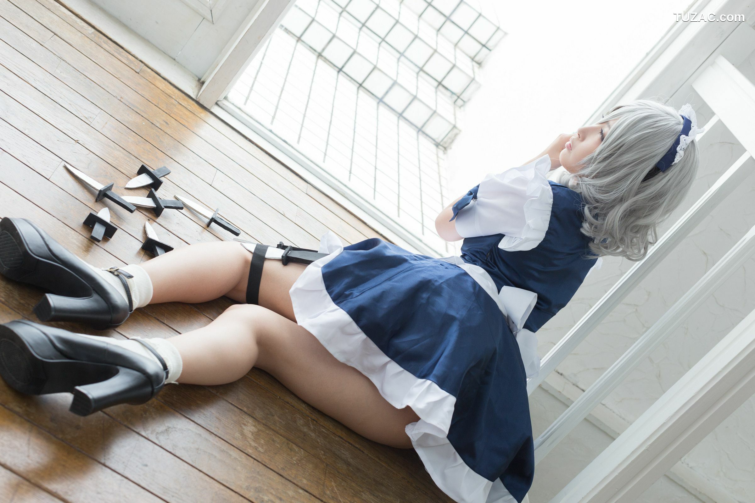 日本CosPlay_Na-san(なーさん) 《東方Projec》Izayoi Sakuya(十六夜咲夜)  写真集[100P]