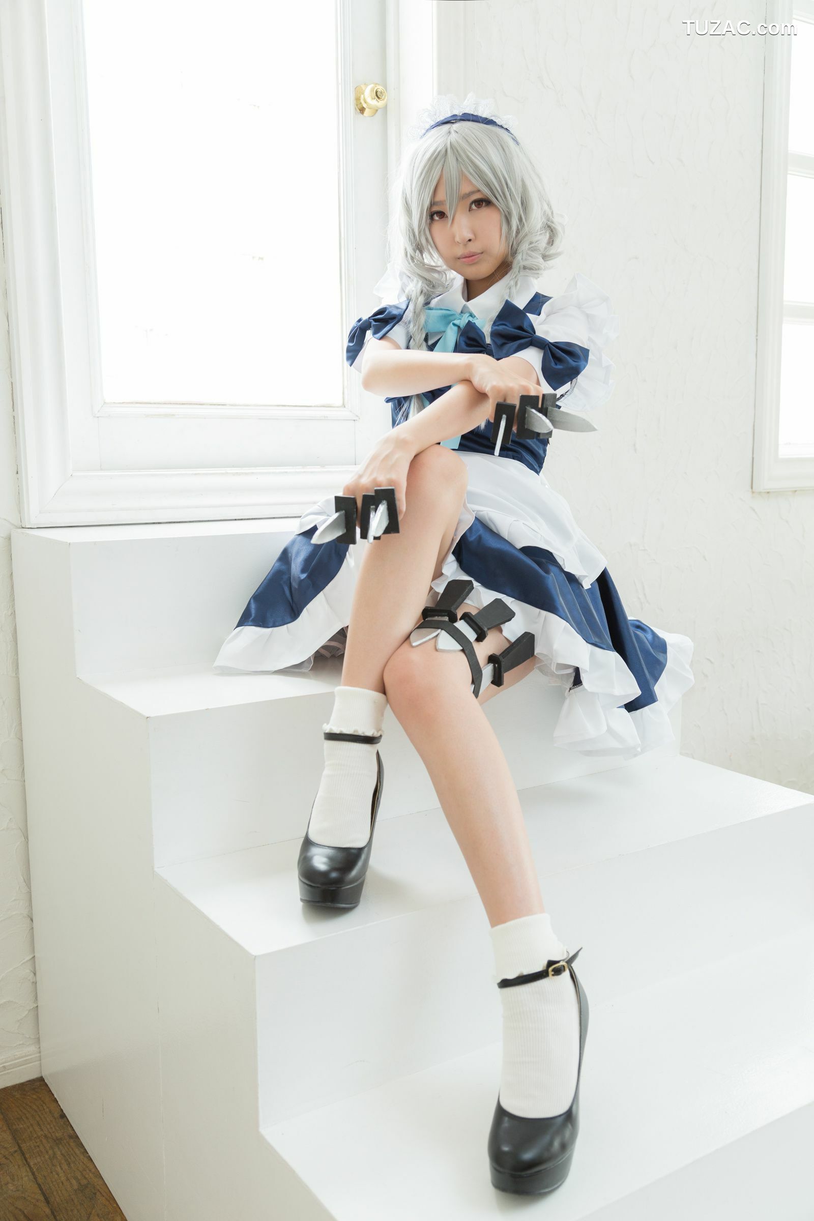 日本CosPlay_Na-san(なーさん) 《東方Projec》Izayoi Sakuya(十六夜咲夜)  写真集[100P]