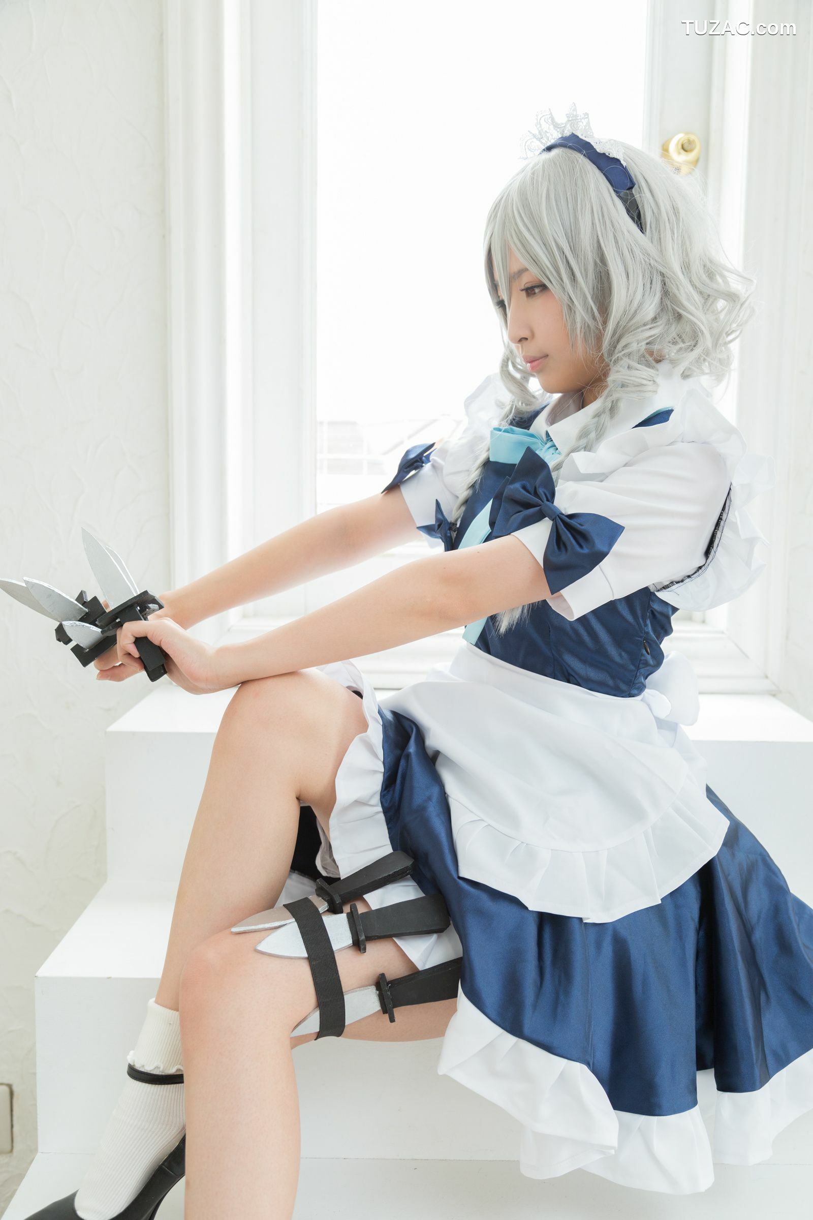 日本CosPlay_Na-san(なーさん) 《東方Projec》Izayoi Sakuya(十六夜咲夜)  写真集[100P]