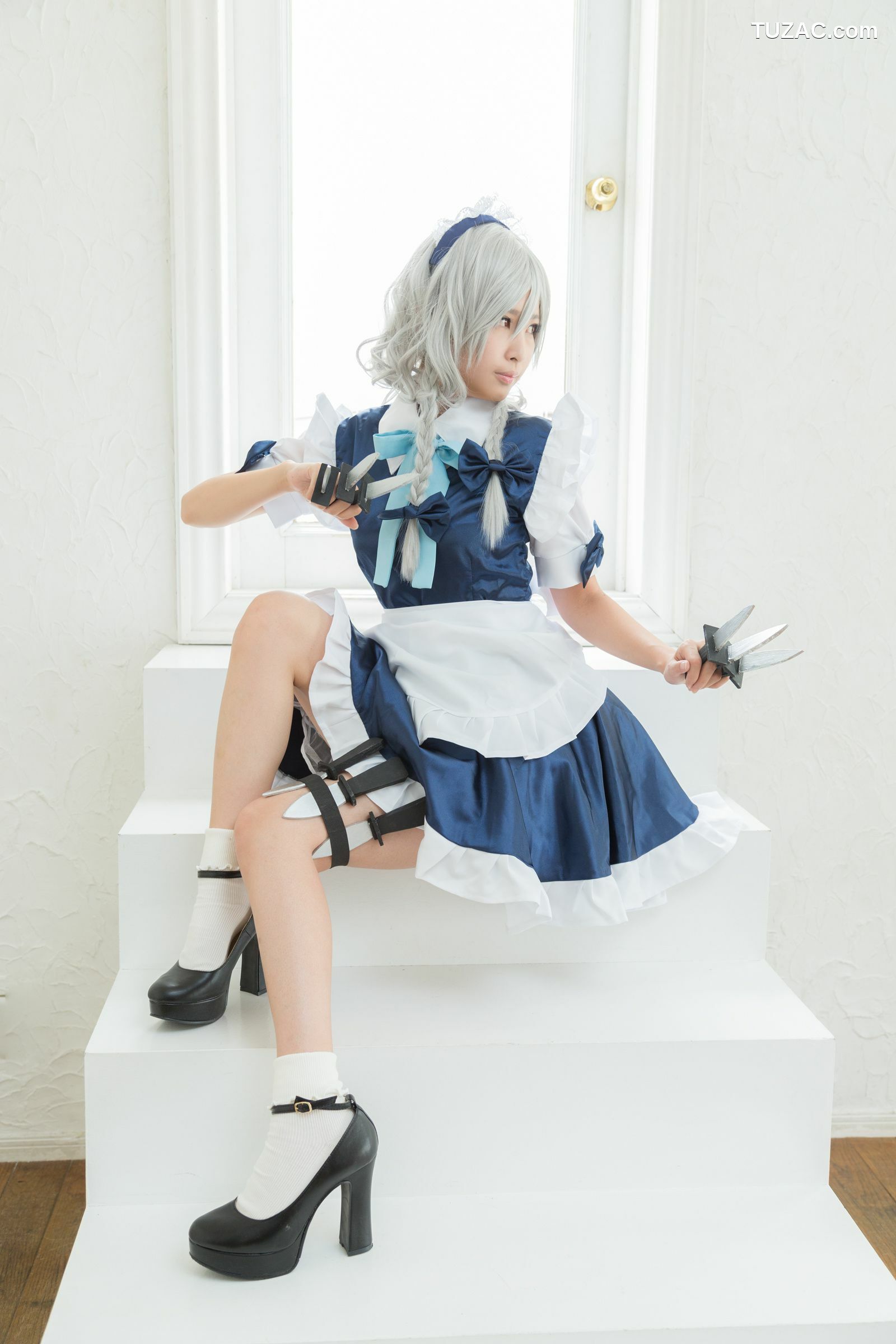 日本CosPlay_Na-san(なーさん) 《東方Projec》Izayoi Sakuya(十六夜咲夜)  写真集[100P]