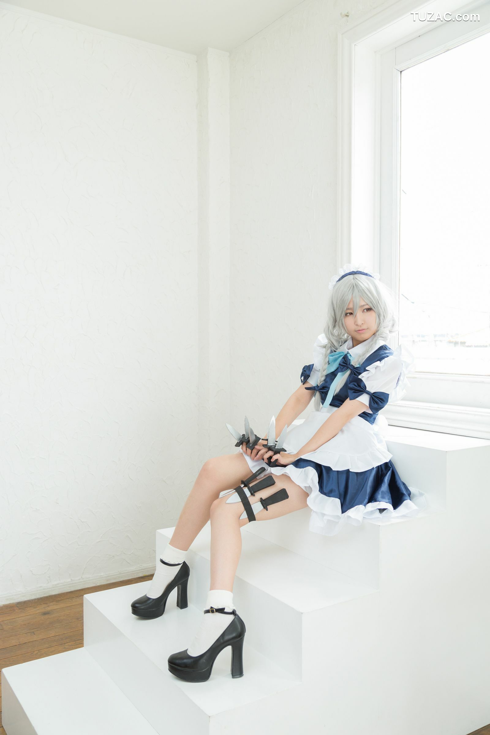 日本CosPlay_Na-san(なーさん) 《東方Projec》Izayoi Sakuya(十六夜咲夜)  写真集[100P]