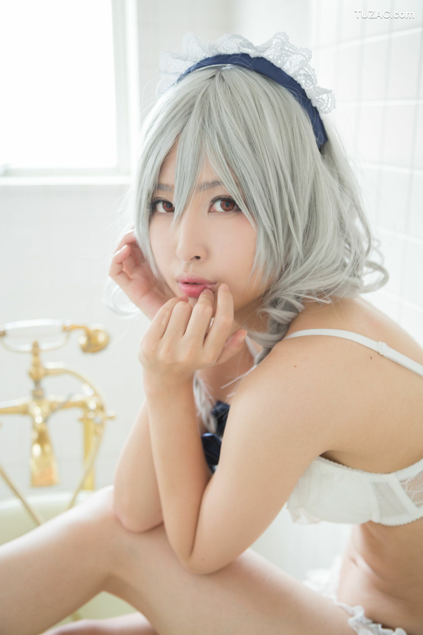 日本CosPlay_Na-san(なーさん) 《東方Projec》Izayoi Sakuya(十六夜咲夜)  写真集[100P]