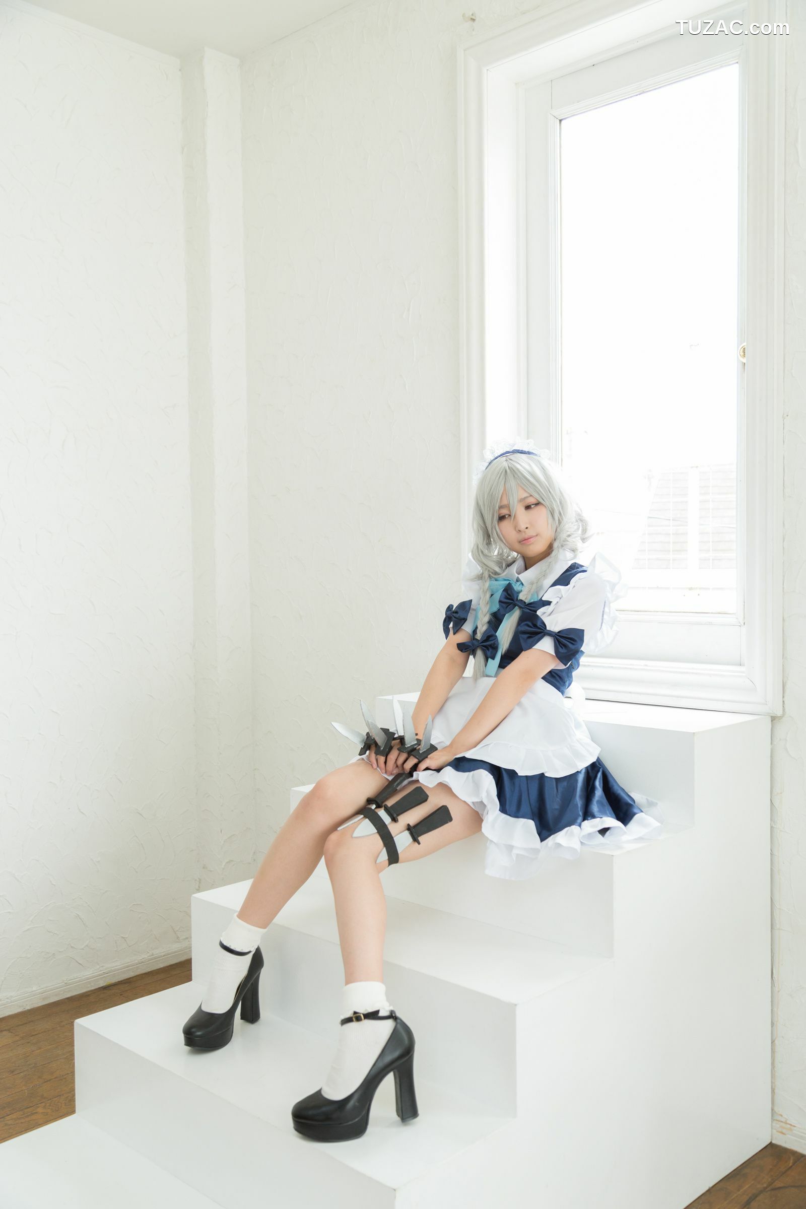 日本CosPlay_Na-san(なーさん) 《東方Projec》Izayoi Sakuya(十六夜咲夜)  写真集[100P]