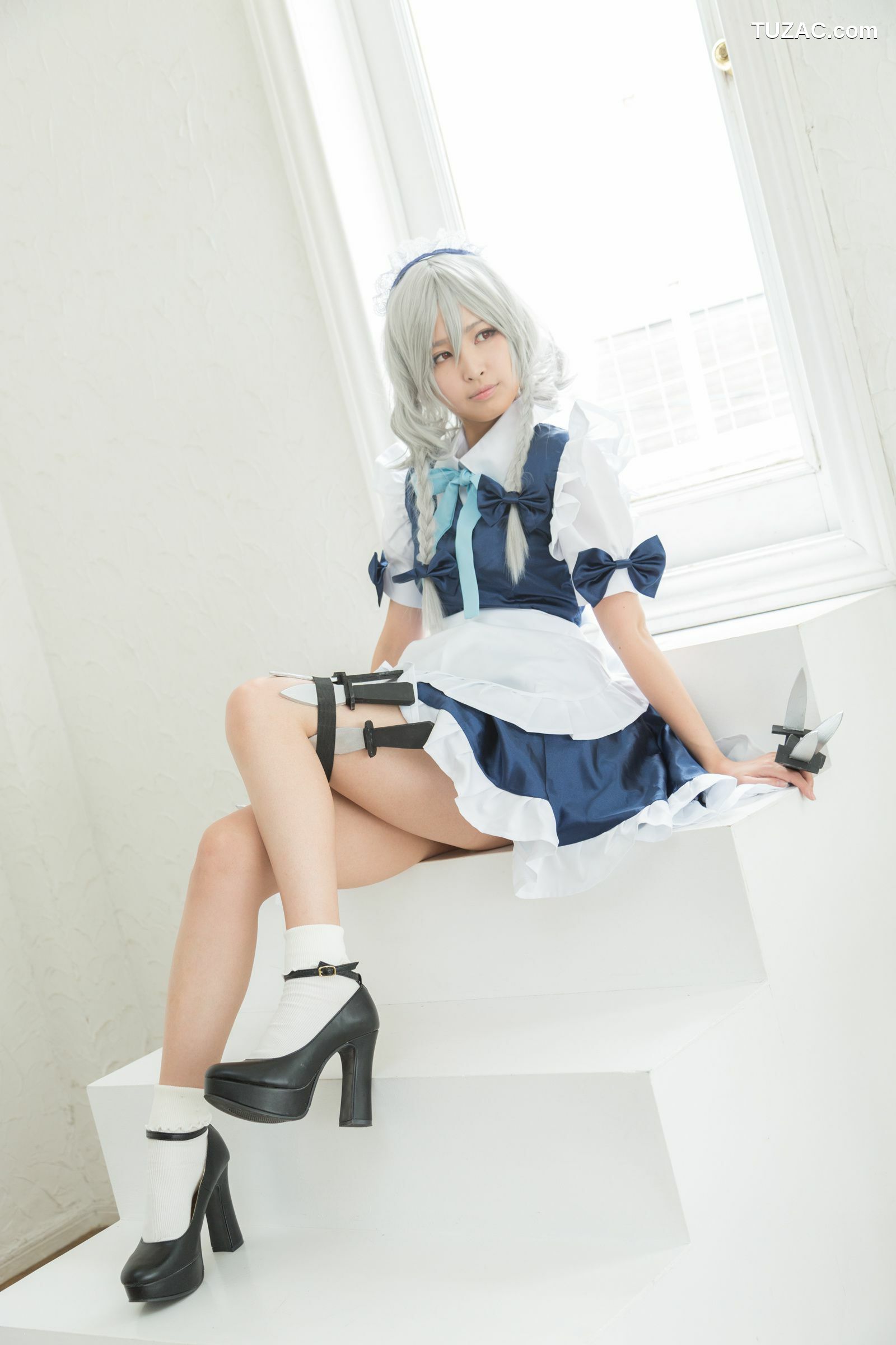 日本CosPlay_Na-san(なーさん) 《東方Projec》Izayoi Sakuya(十六夜咲夜)  写真集[100P]