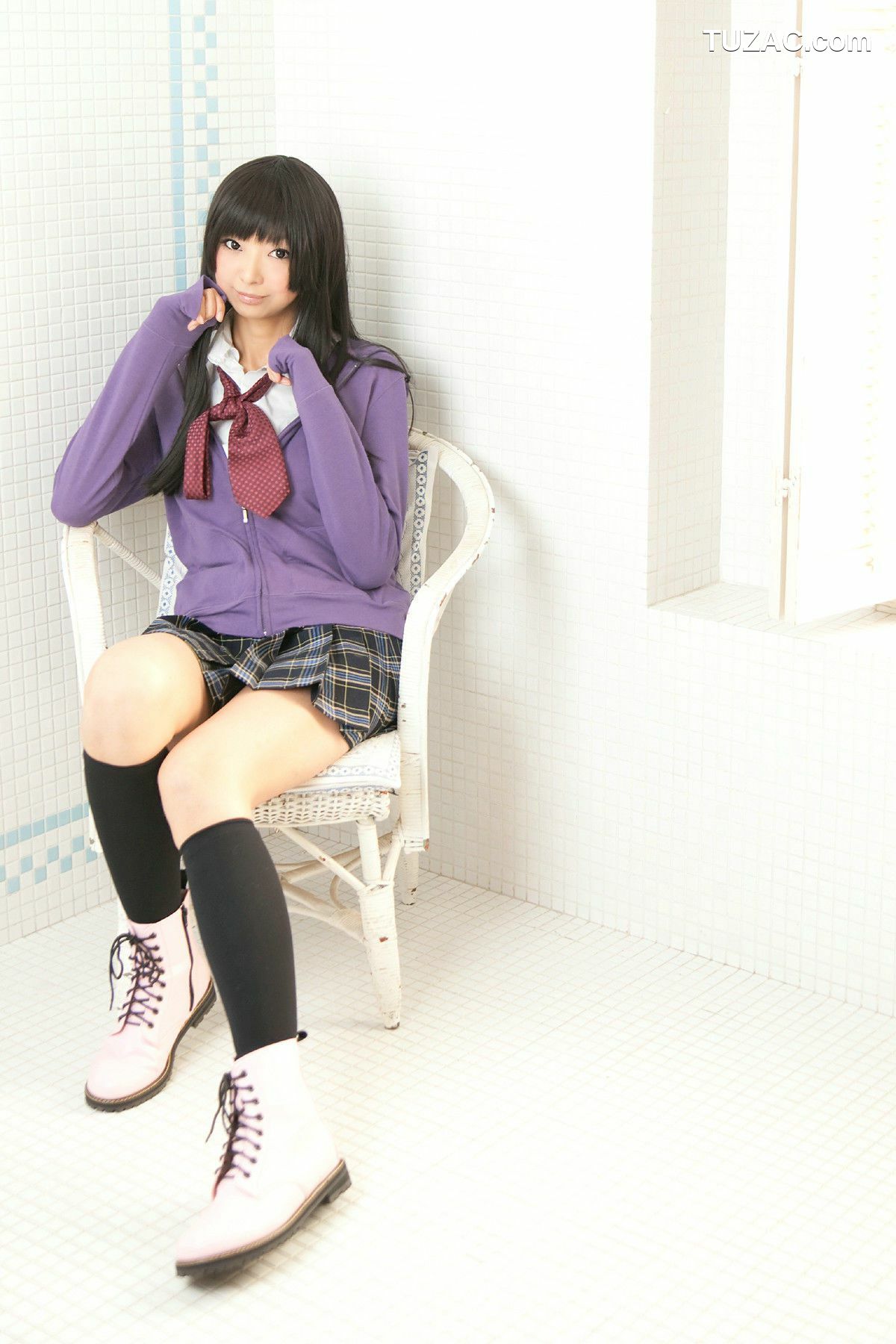 日本CosPlay_Necoco(猫子) 《K-On!》Akiyama Mio 写真集