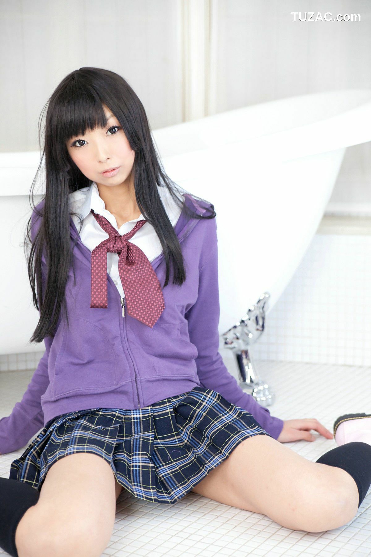 日本CosPlay_Necoco(猫子) 《K-On!》Akiyama Mio 写真集
