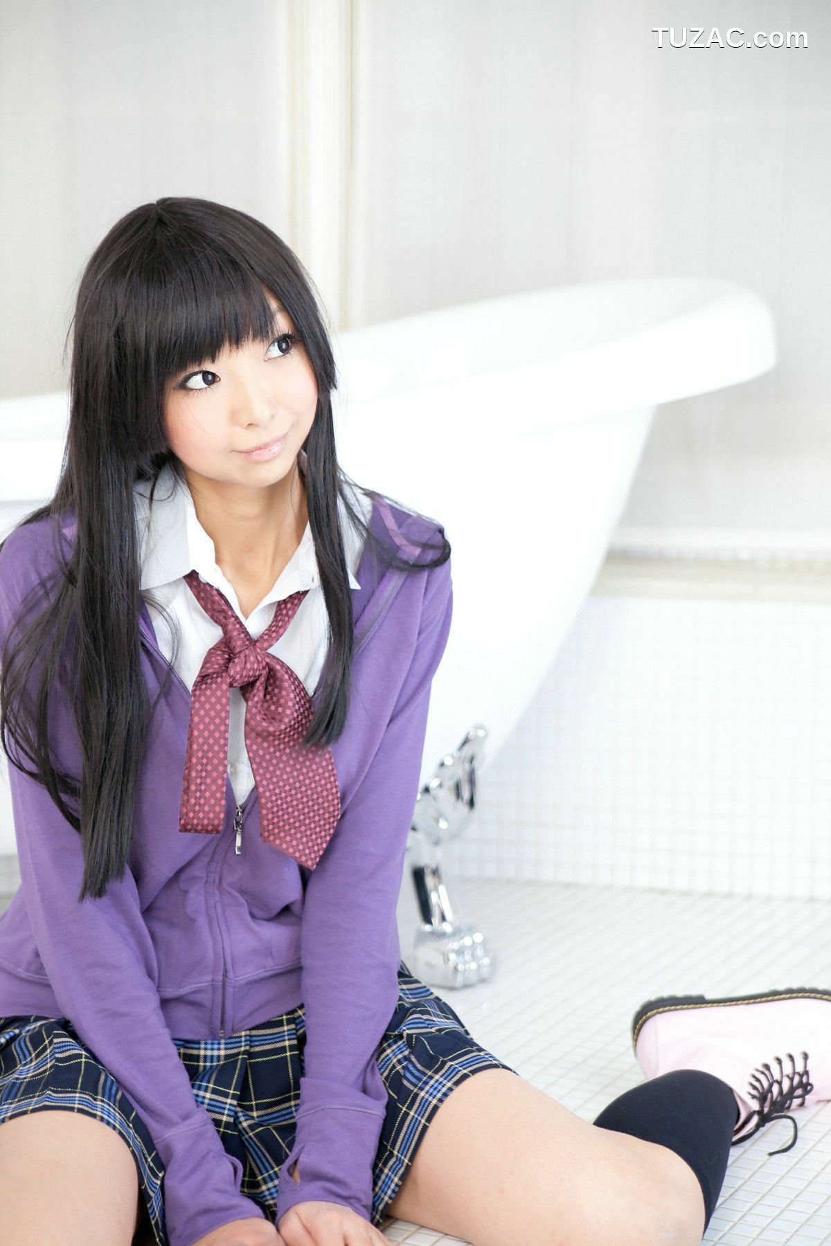 日本CosPlay_Necoco(猫子) 《K-On!》Akiyama Mio 写真集