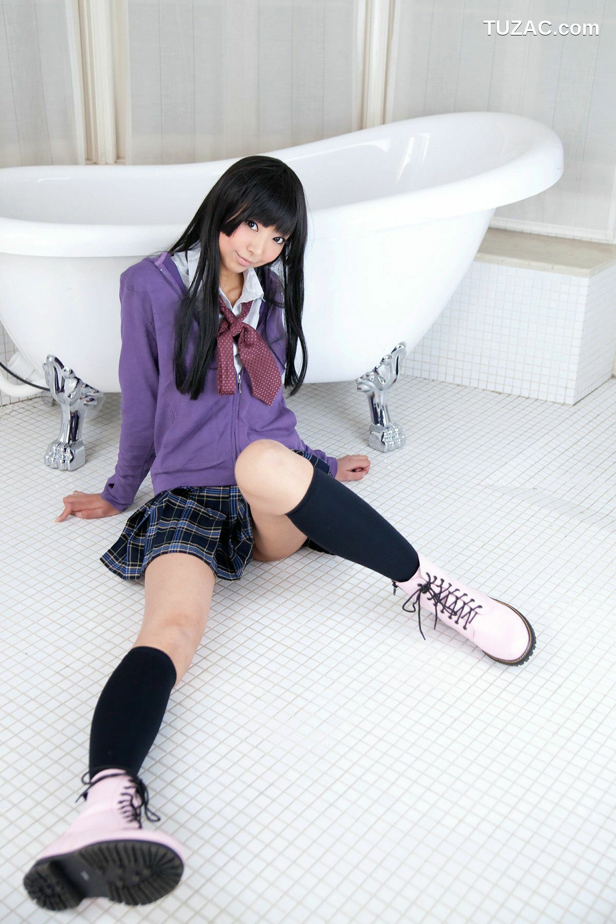 日本CosPlay_Necoco(猫子) 《K-On!》Akiyama Mio 写真集