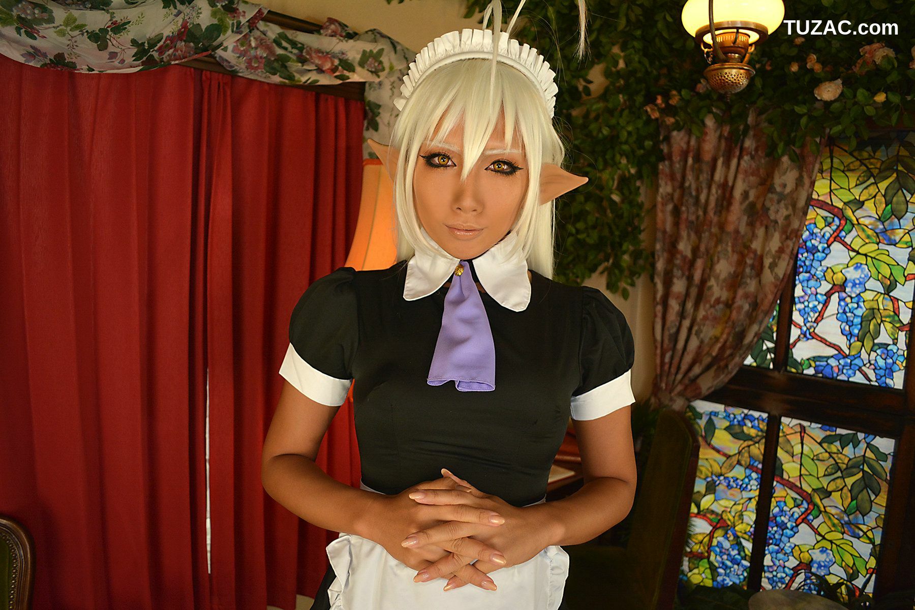 日本CosPlay_Non (Non SummerJack) 《装甲悪鬼村正》Sansei Muramasa Maid 写真集