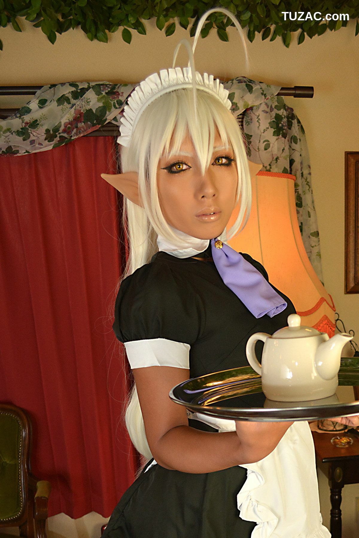 日本CosPlay_Non (Non SummerJack) 《装甲悪鬼村正》Sansei Muramasa Maid 写真集