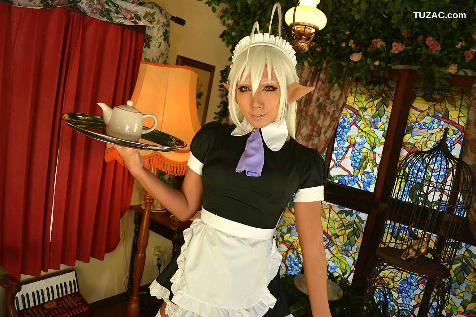 日本CosPlay_Non (Non SummerJack) 《装甲悪鬼村正》Sansei Muramasa Maid 写真集