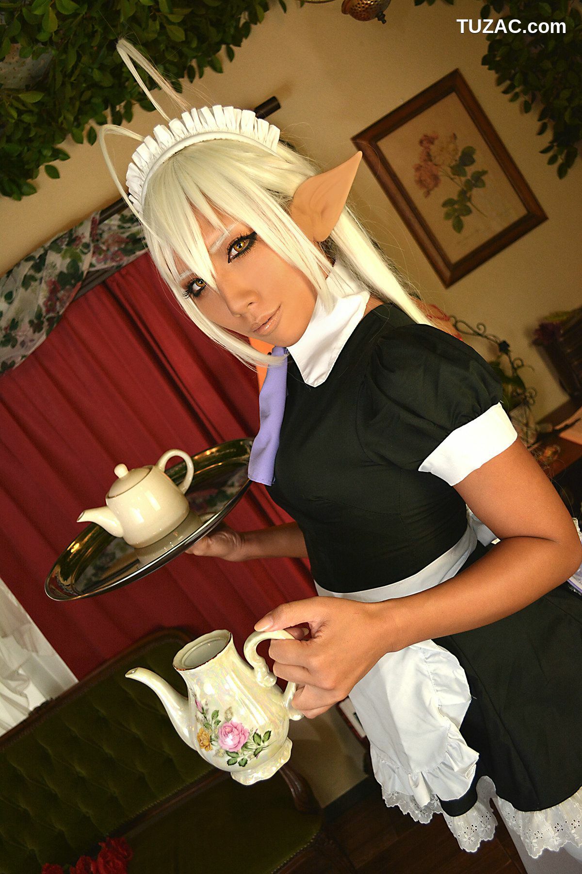 日本CosPlay_Non (Non SummerJack) 《装甲悪鬼村正》Sansei Muramasa Maid 写真集