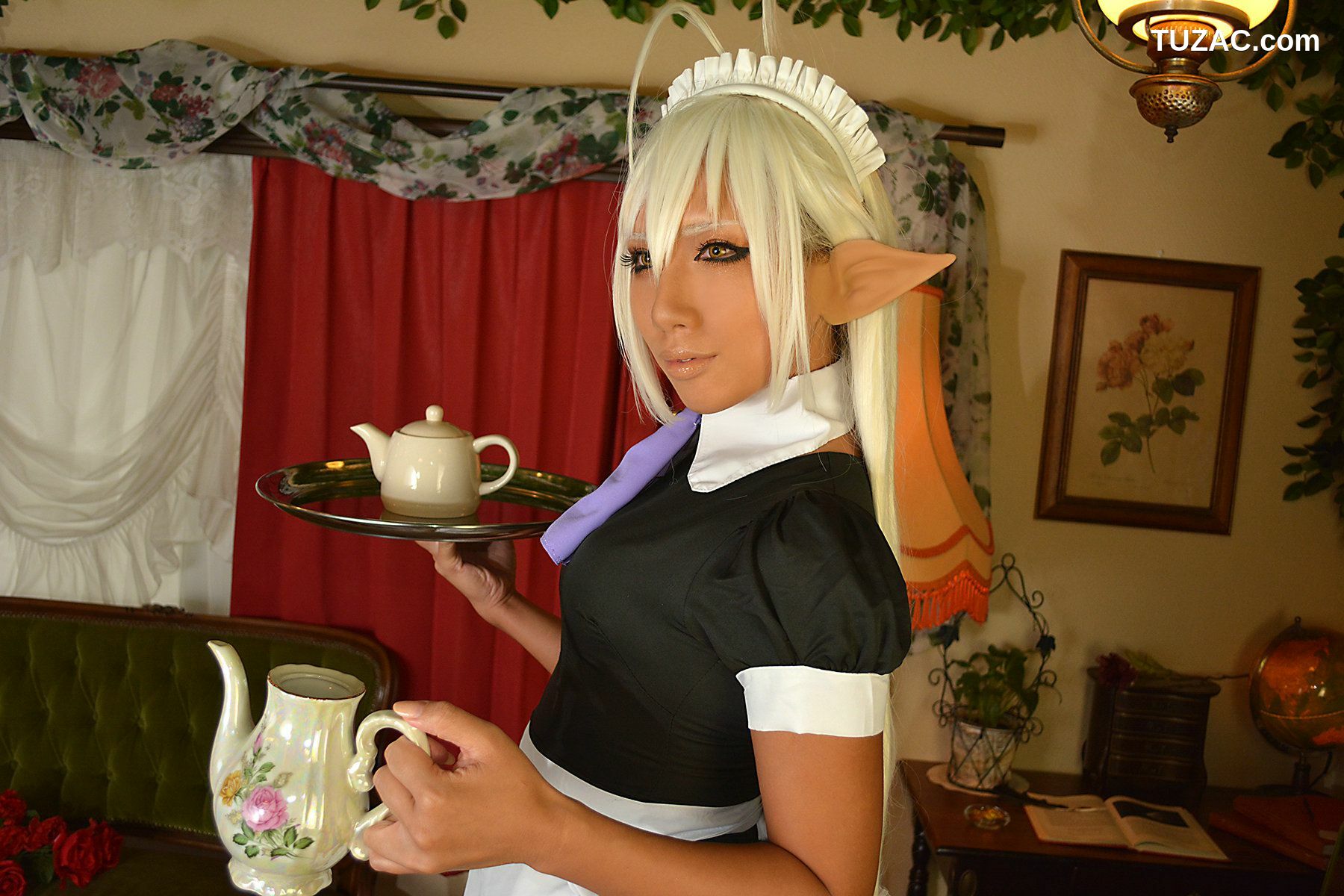 日本CosPlay_Non (Non SummerJack) 《装甲悪鬼村正》Sansei Muramasa Maid 写真集