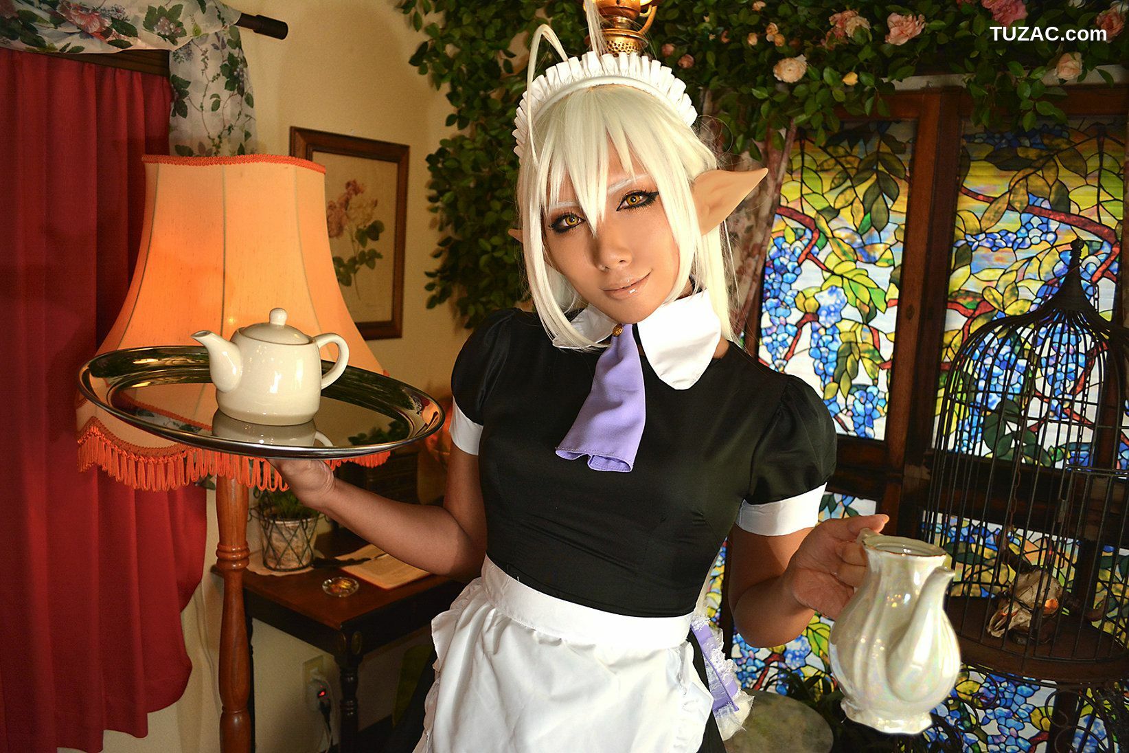 日本CosPlay_Non (Non SummerJack) 《装甲悪鬼村正》Sansei Muramasa Maid 写真集