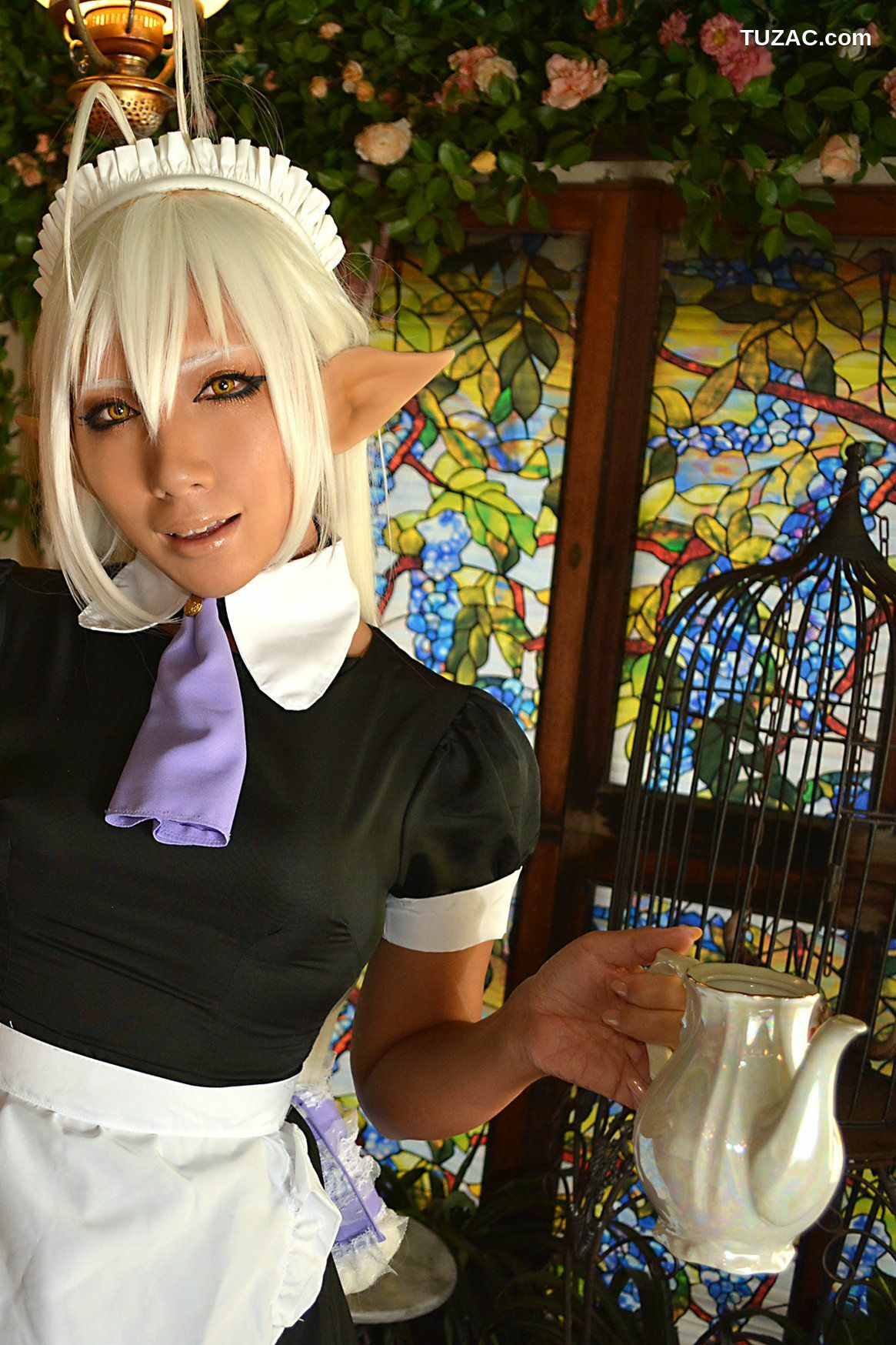 日本CosPlay_Non (Non SummerJack) 《装甲悪鬼村正》Sansei Muramasa Maid 写真集