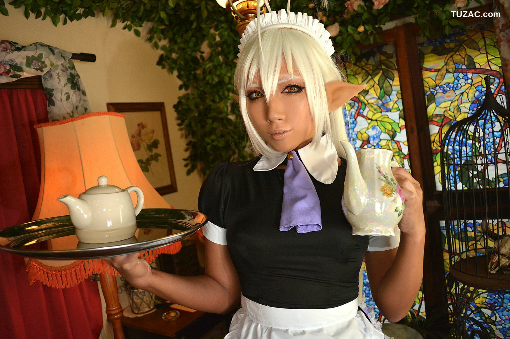 日本CosPlay_Non (Non SummerJack) 《装甲悪鬼村正》Sansei Muramasa Maid 写真集