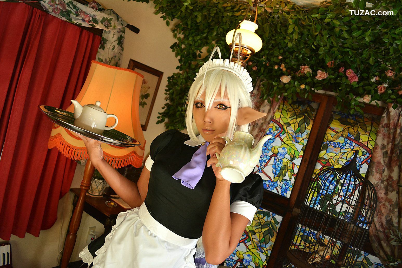 日本CosPlay_Non (Non SummerJack) 《装甲悪鬼村正》Sansei Muramasa Maid 写真集