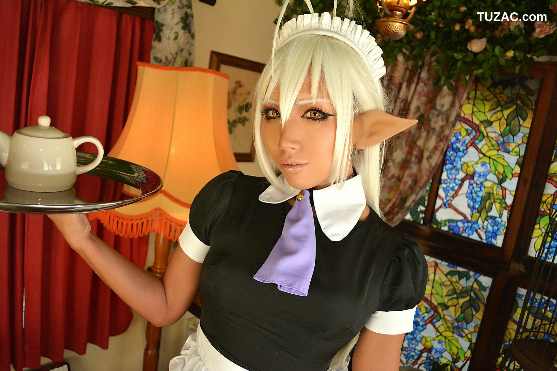 日本CosPlay_Non (Non SummerJack) 《装甲悪鬼村正》Sansei Muramasa Maid 写真集