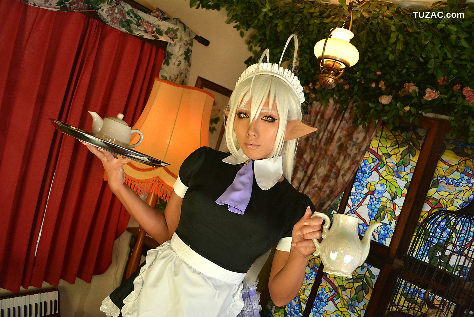 日本CosPlay_Non (Non SummerJack) 《装甲悪鬼村正》Sansei Muramasa Maid 写真集