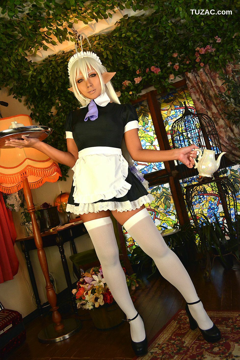 日本CosPlay_Non (Non SummerJack) 《装甲悪鬼村正》Sansei Muramasa Maid 写真集