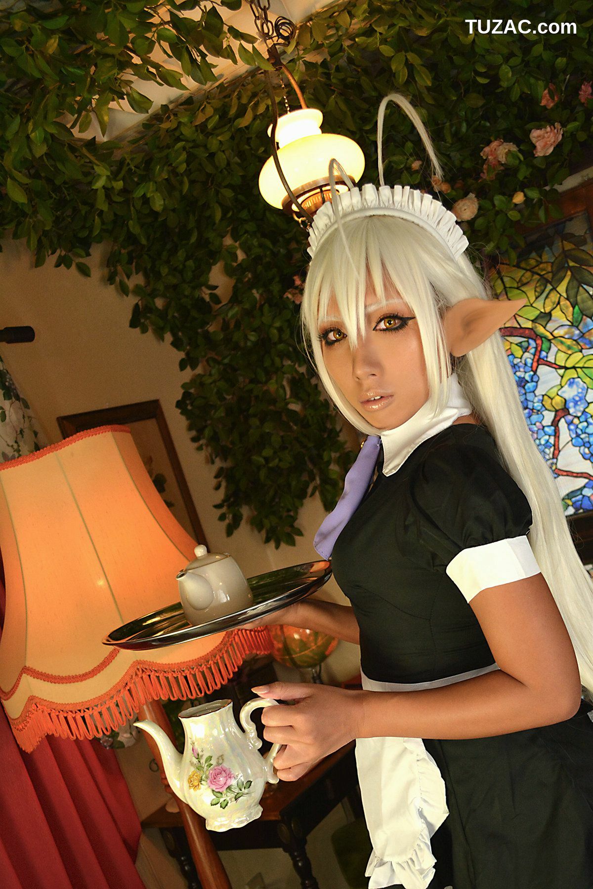 日本CosPlay_Non (Non SummerJack) 《装甲悪鬼村正》Sansei Muramasa Maid 写真集