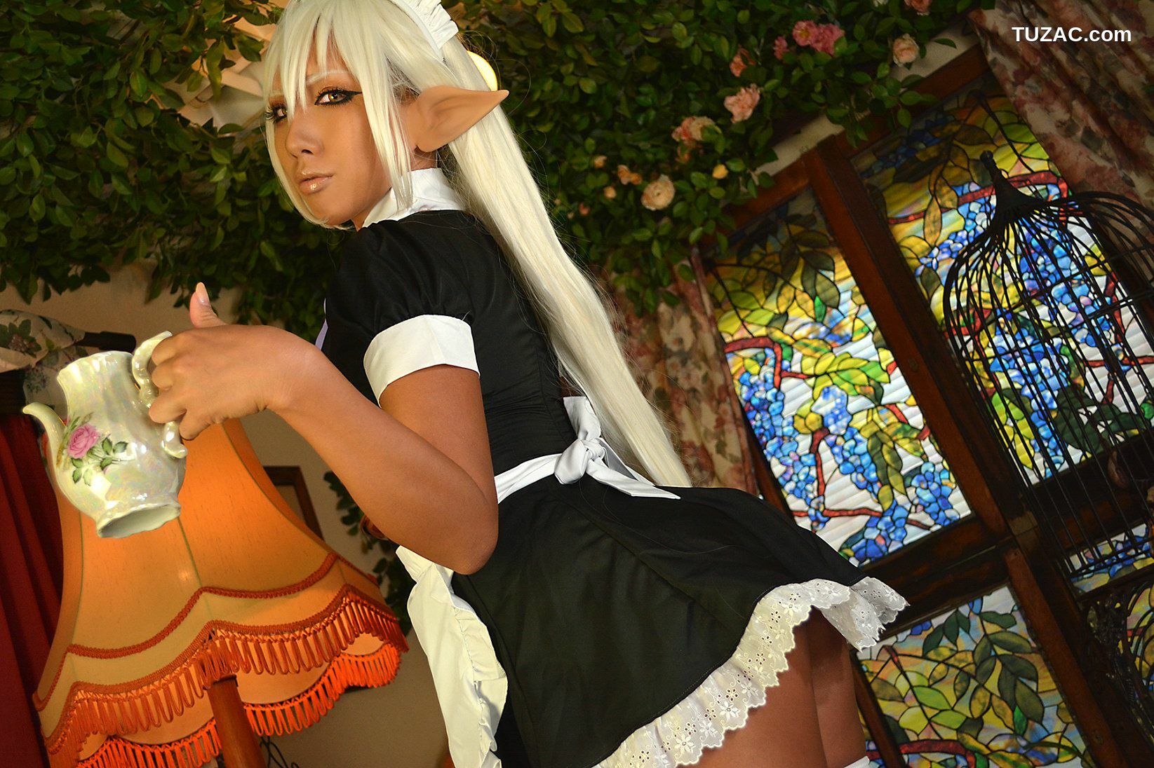 日本CosPlay_Non (Non SummerJack) 《装甲悪鬼村正》Sansei Muramasa Maid 写真集