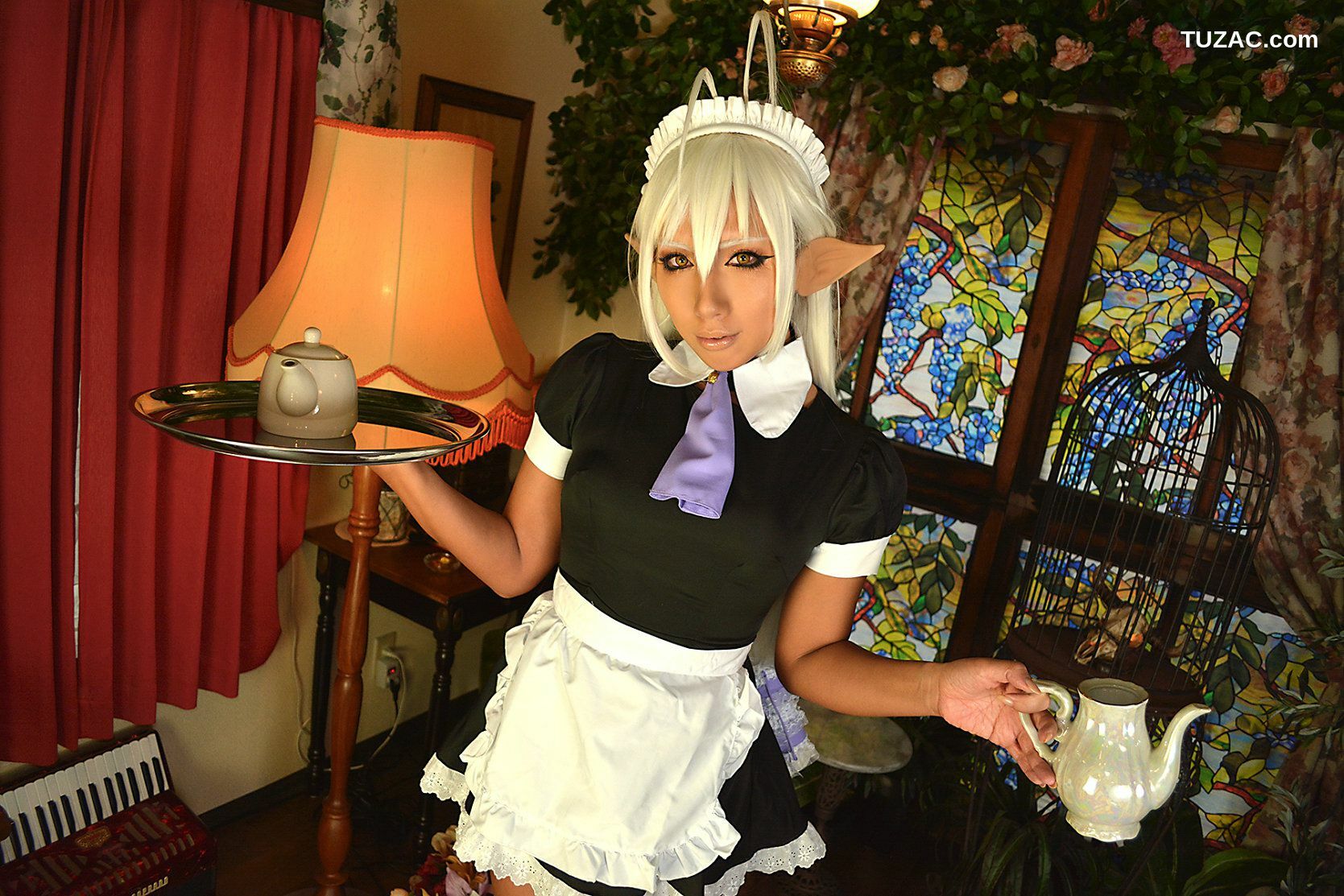 日本CosPlay_Non (Non SummerJack) 《装甲悪鬼村正》Sansei Muramasa Maid 写真集