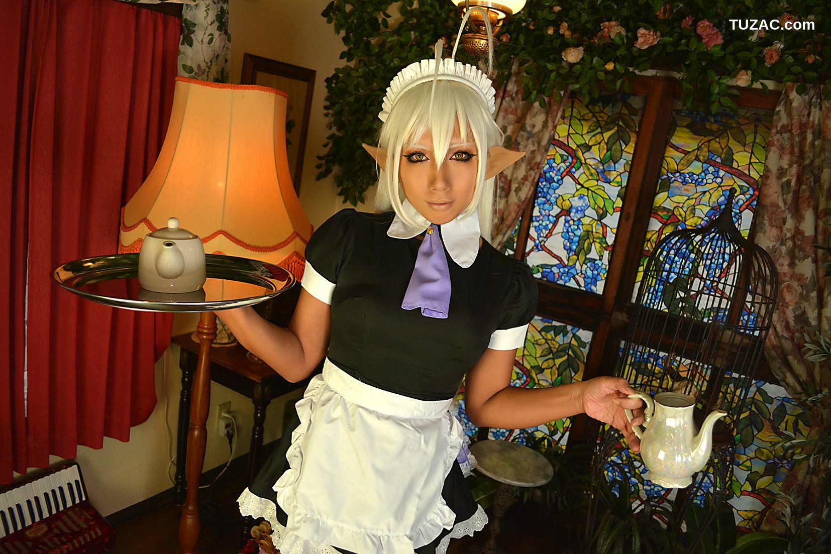 日本CosPlay_Non (Non SummerJack) 《装甲悪鬼村正》Sansei Muramasa Maid 写真集