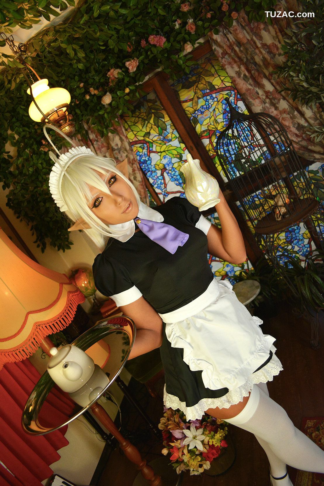 日本CosPlay_Non (Non SummerJack) 《装甲悪鬼村正》Sansei Muramasa Maid 写真集