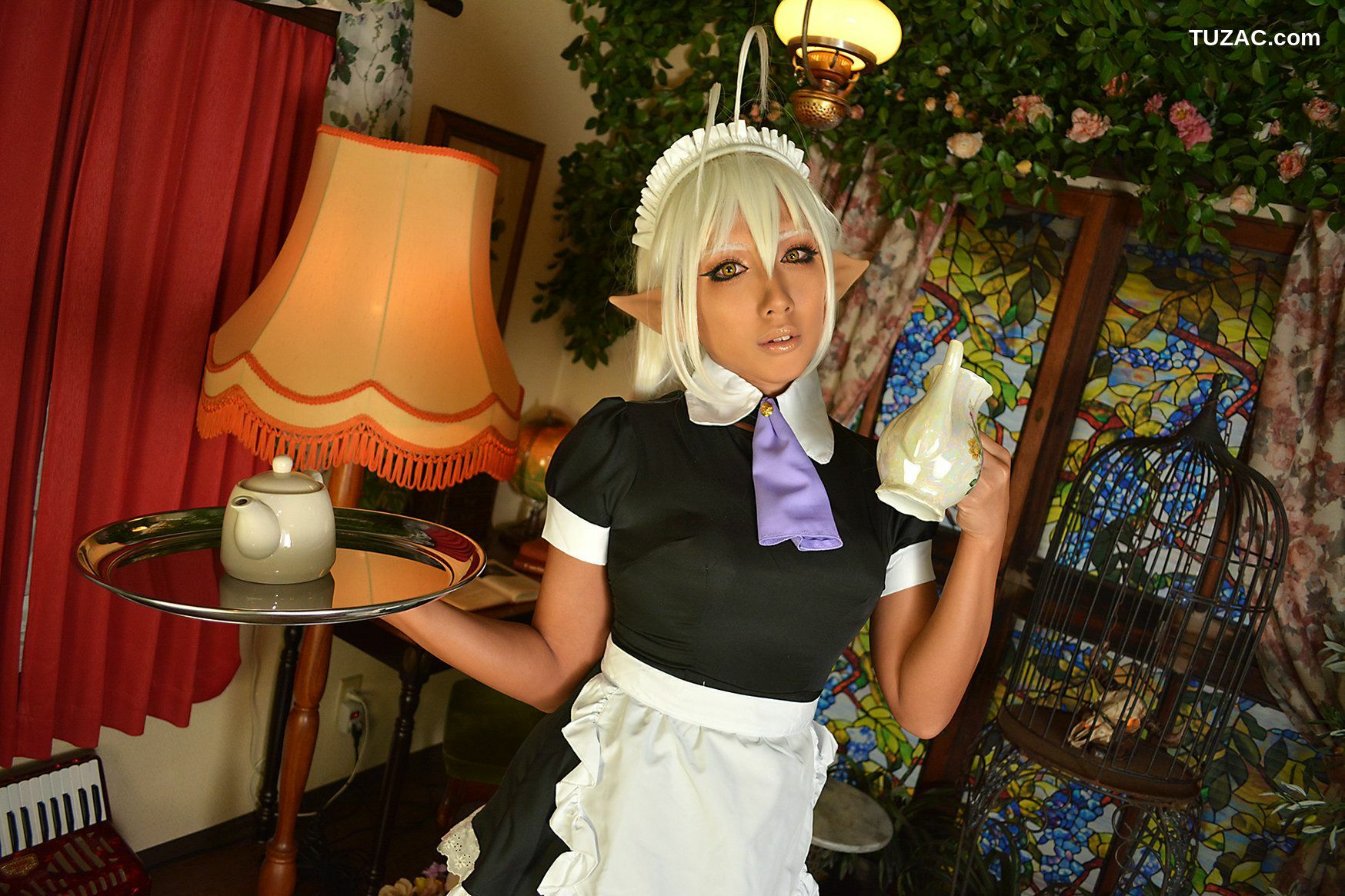 日本CosPlay_Non (Non SummerJack) 《装甲悪鬼村正》Sansei Muramasa Maid 写真集