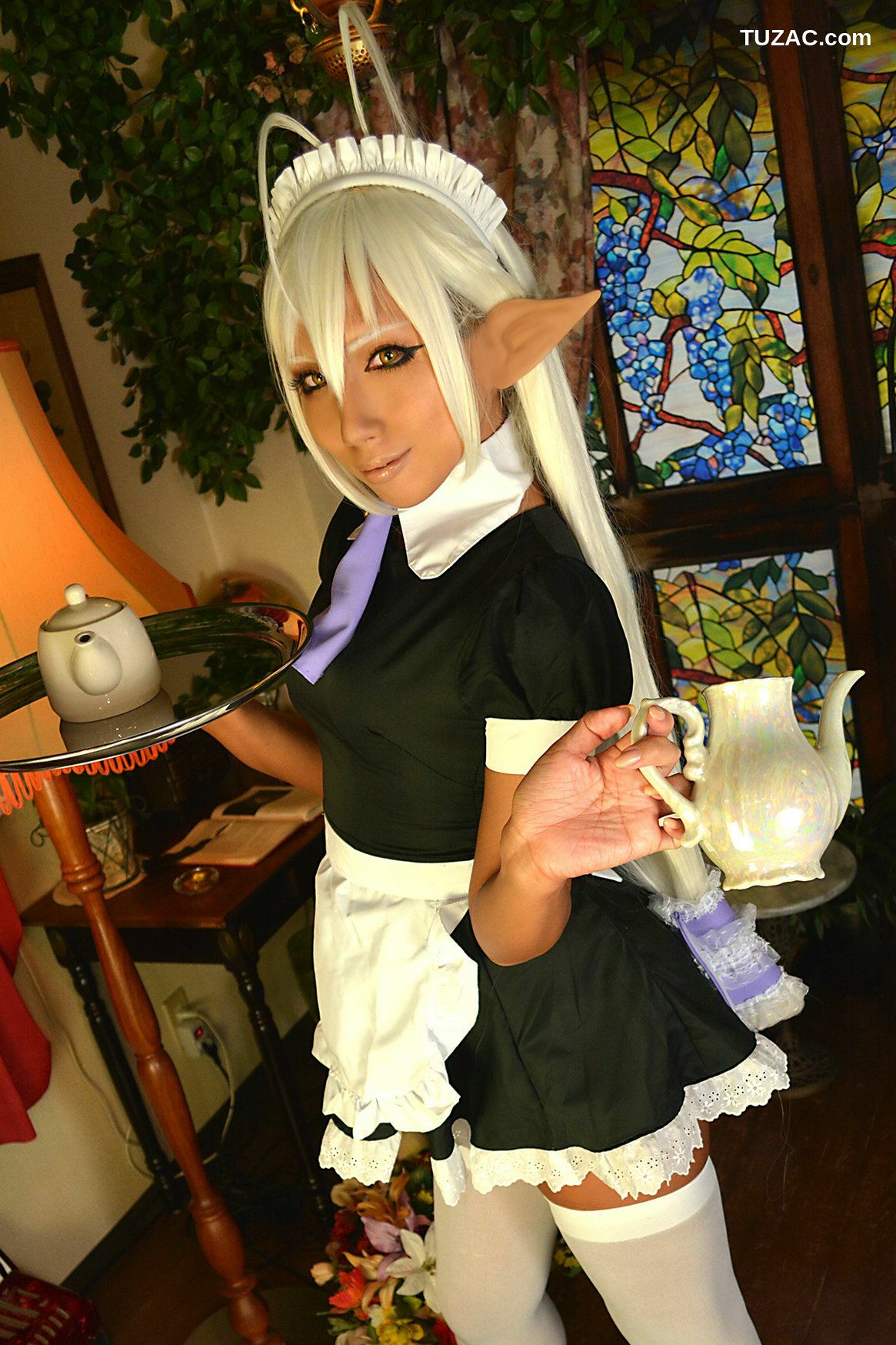 日本CosPlay_Non (Non SummerJack) 《装甲悪鬼村正》Sansei Muramasa Maid 写真集