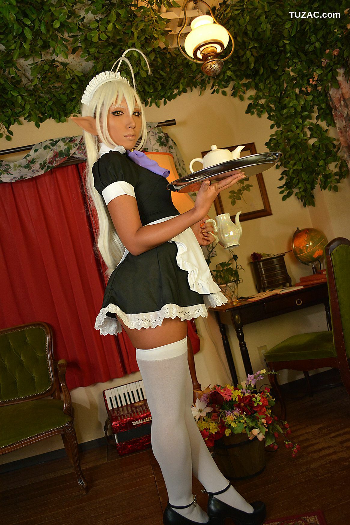 日本CosPlay_Non (Non SummerJack) 《装甲悪鬼村正》Sansei Muramasa Maid 写真集