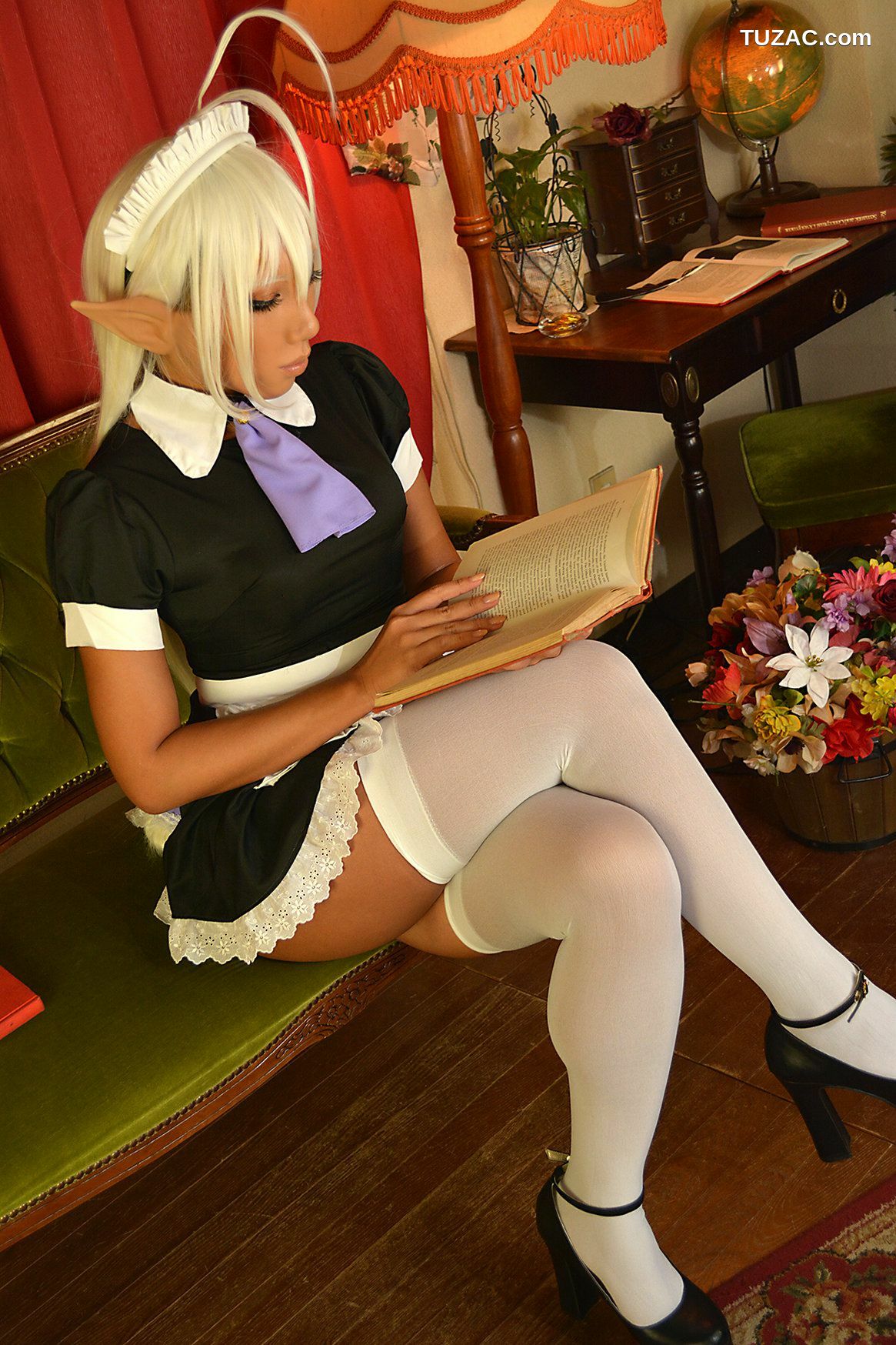 日本CosPlay_Non (Non SummerJack) 《装甲悪鬼村正》Sansei Muramasa Maid 写真集