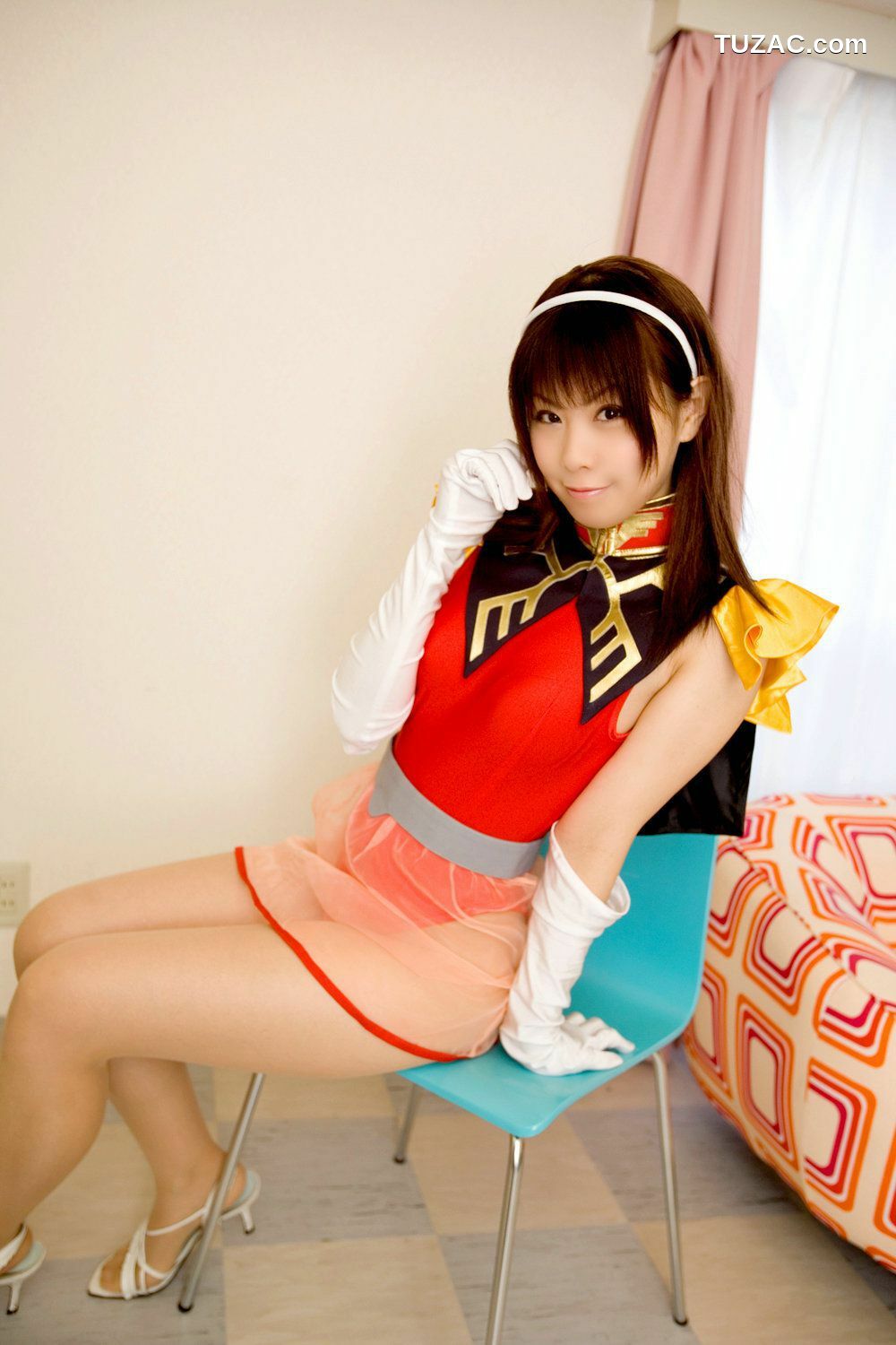 日本CosPlay_《机动战士高达》Catharine Blitzen Cosplay 写真集