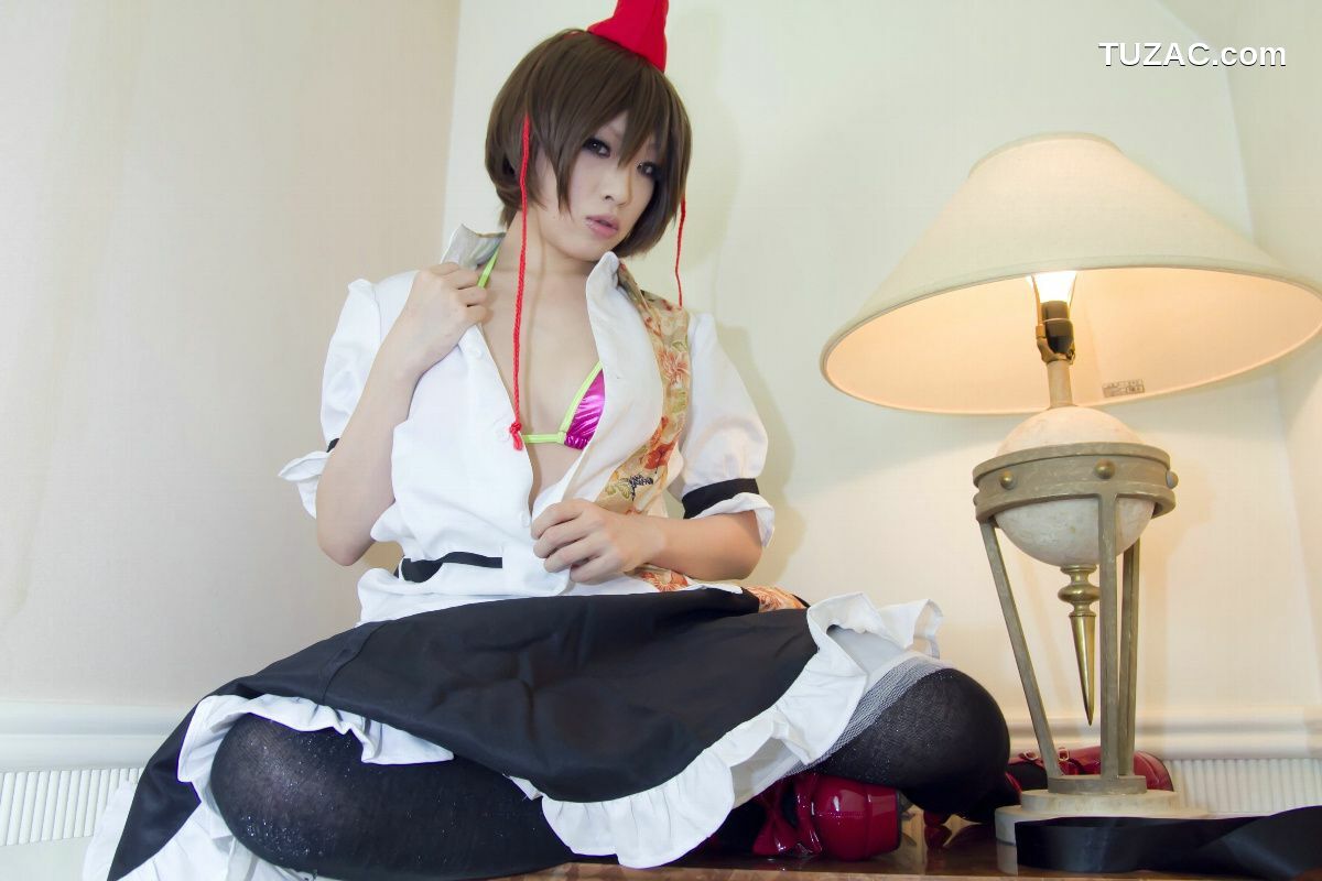 日本CosPlay_あらい夜魅 《Touhou Project》 Himekaidou Hatate 写真集