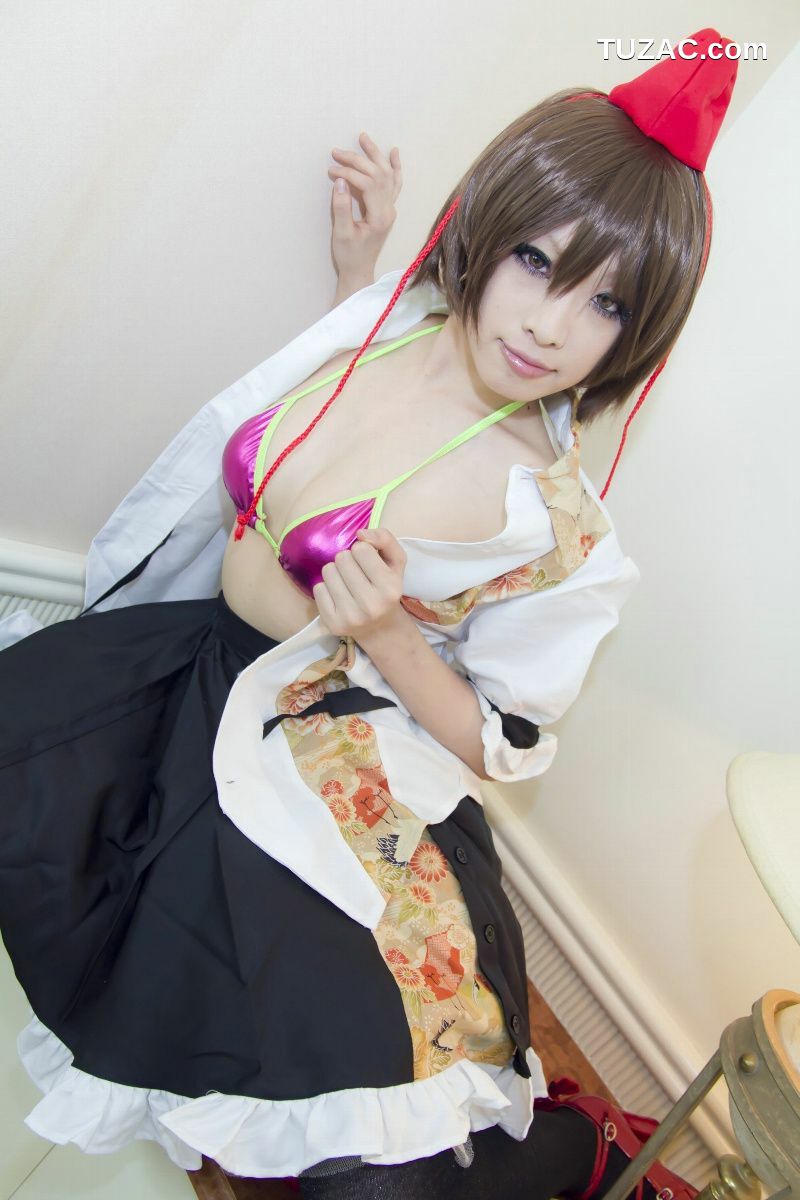 日本CosPlay_あらい夜魅 《Touhou Project》 Himekaidou Hatate 写真集