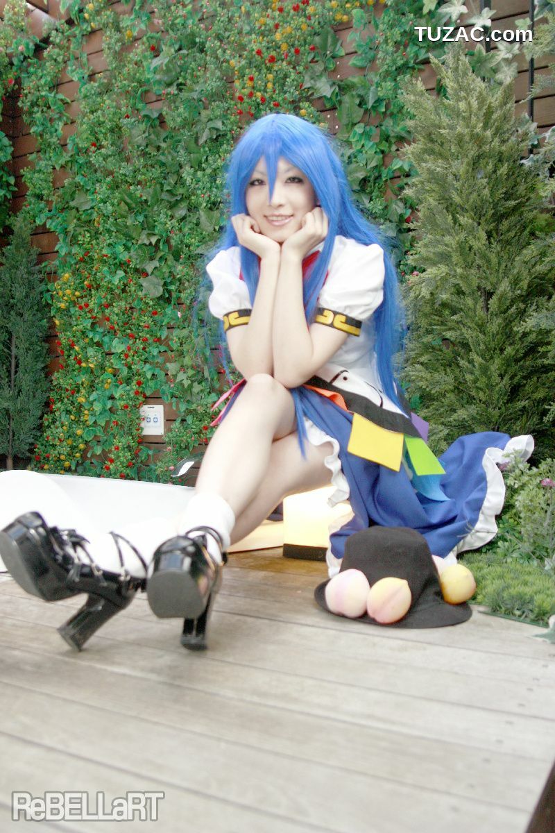 日本CosPlay_あらい夜魅 《東方Project》比那名居天子 Hinanawi Tenshi 写真集