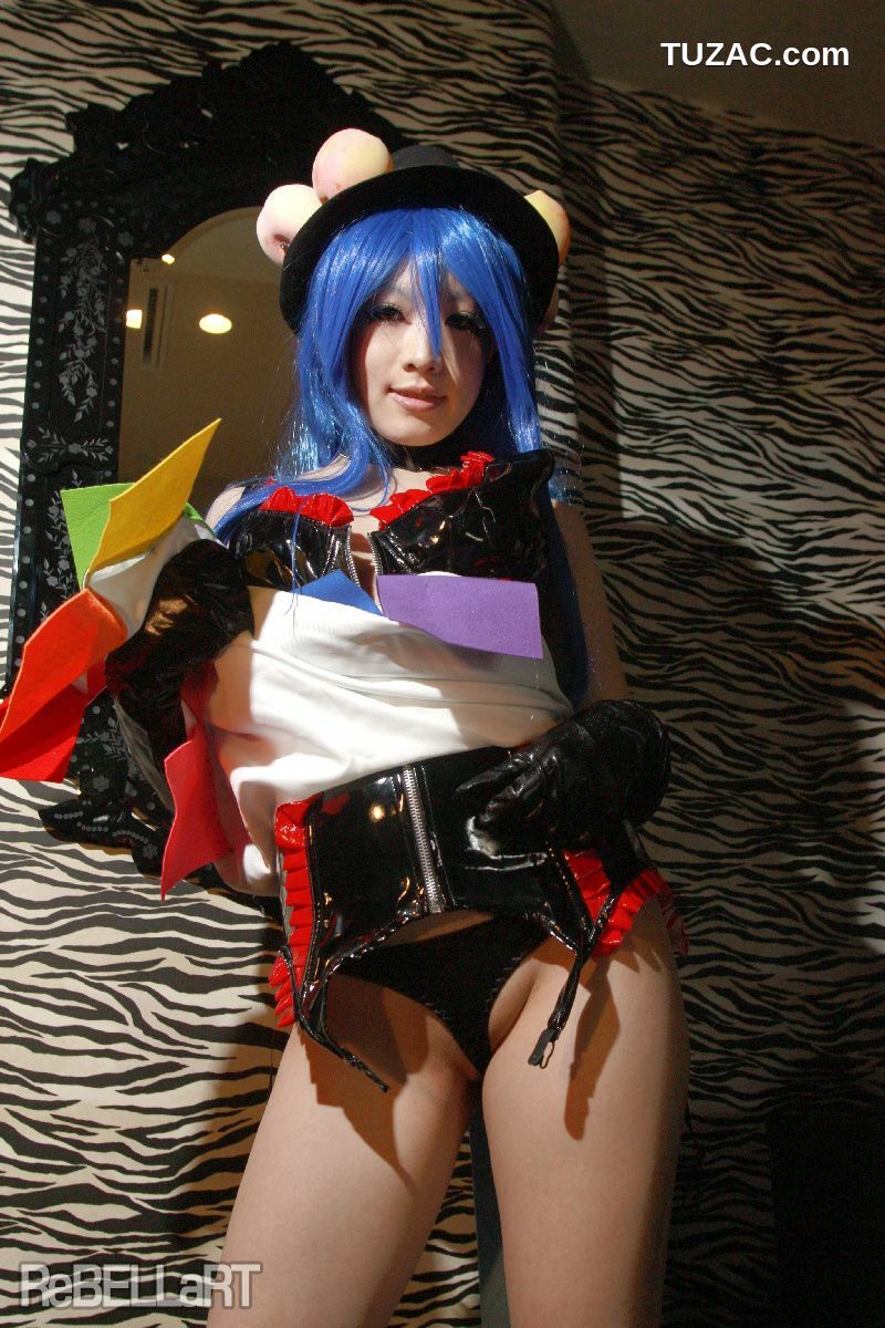 日本CosPlay_あらい夜魅 《東方Project》比那名居天子 Hinanawi Tenshi 写真集