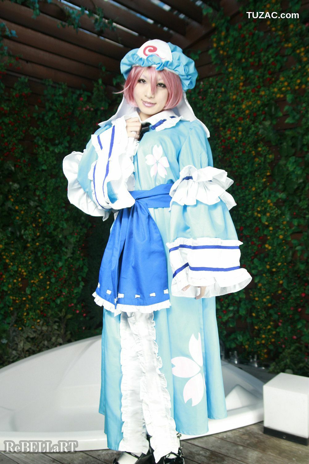 日本CosPlay_あらい夜魅 《東方Project》西行寺幽々子 写真集
