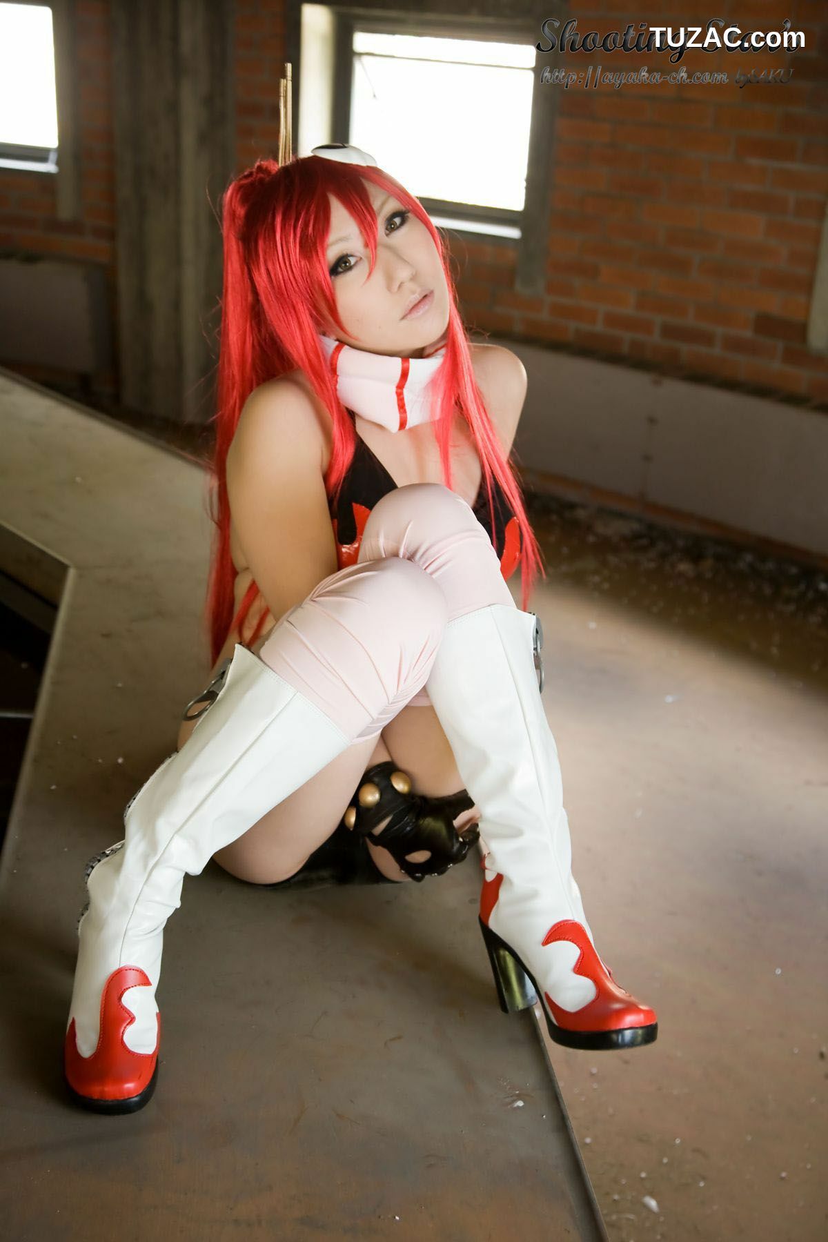 日本CosPlay_サク (Saku) 《Tengen Toppa Gurren Lagann》Youko 写真集[100P]