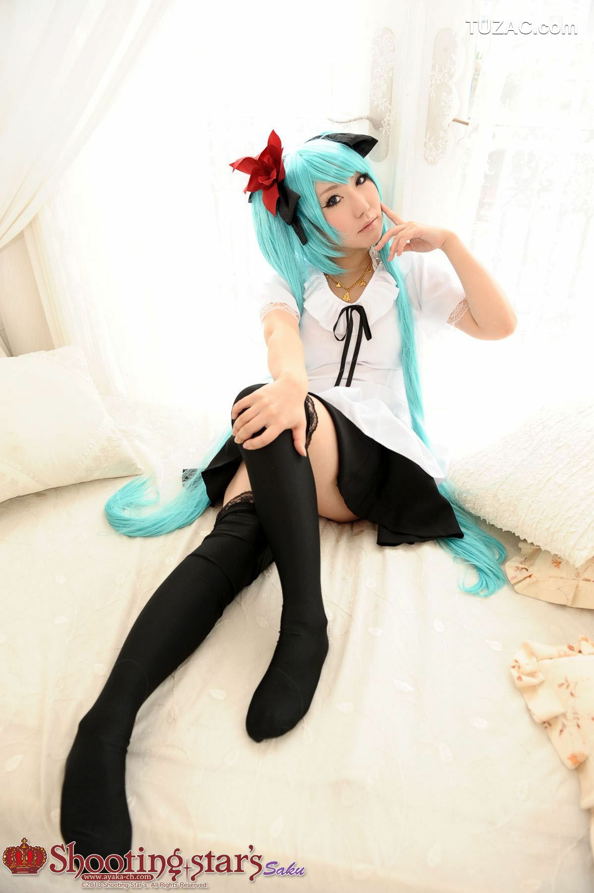 日本CosPlay_サク (Saku) 《VOCALOID》Hatsune Miku 2 写真集[97P]