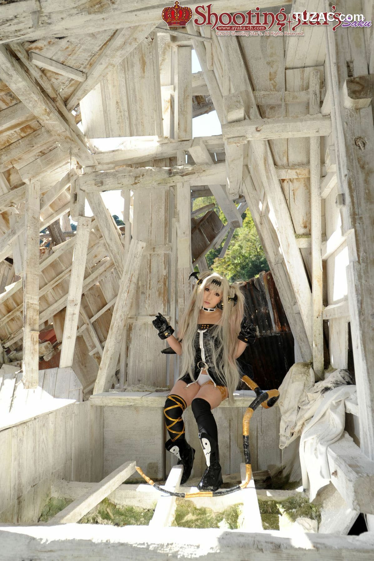 日本CosPlay_サク (绫香) 《Queen&#039;s Blade》Alice(アリス) 写真集[100P]