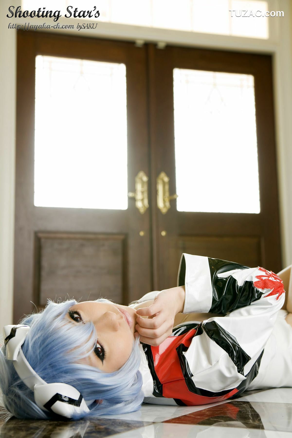 日本CosPlay_サク (绫香) 《Shinseiki Evangelion》Ayanami Rei 写真集[130P]