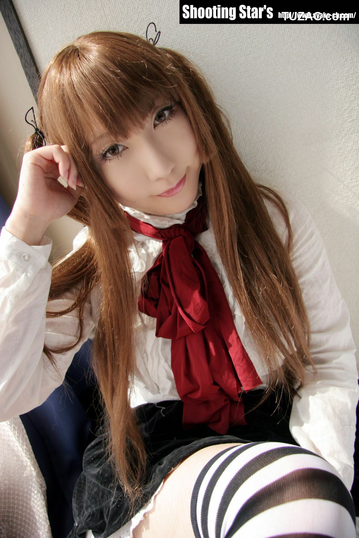 日本CosPlay_サク (绫香 Saku Ayaka) 《DEATH NOTE》Amane Misa(弥海砂) 写真集[118P]