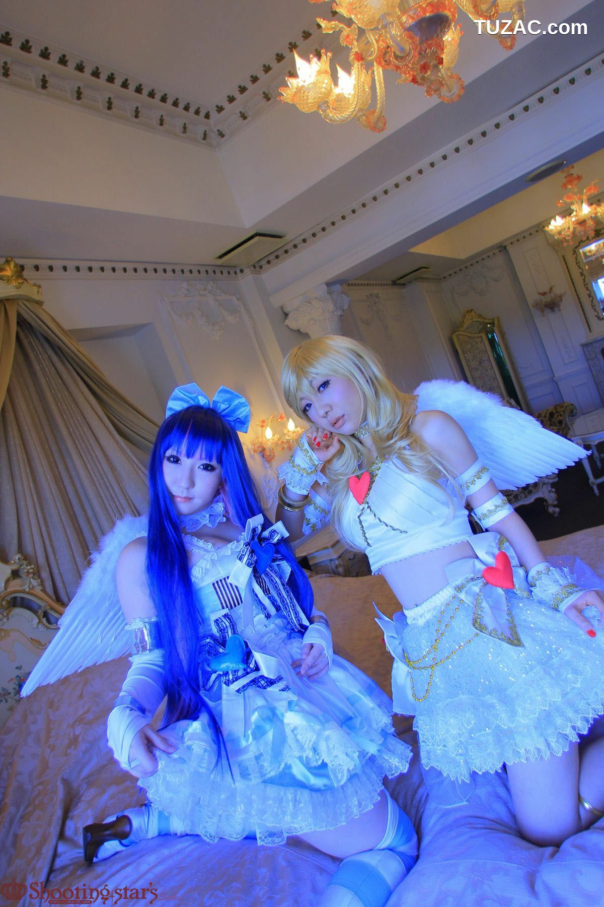 日本CosPlay_サク&amp;花邑沙希《Panty &amp; Stocking with Garterbelt》 写真集[99P]