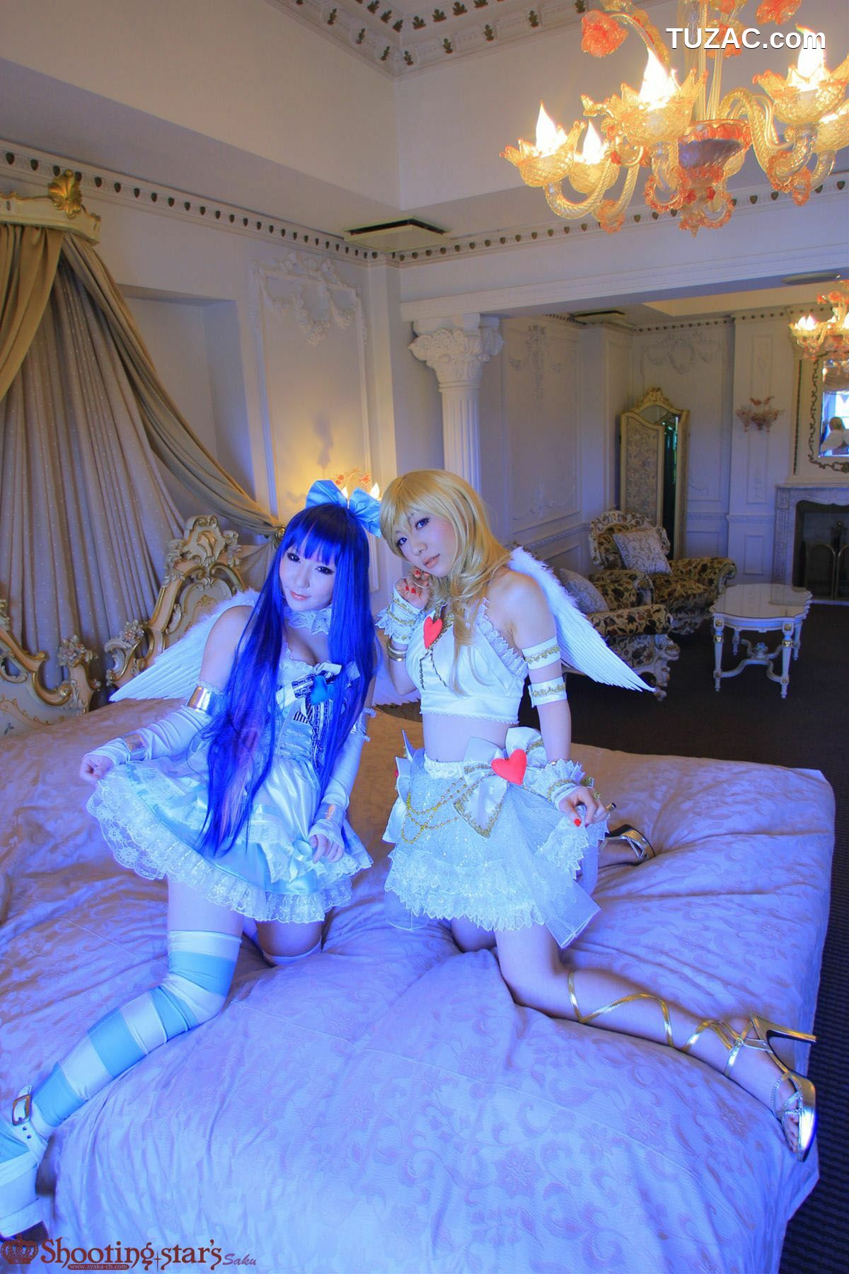 日本CosPlay_サク&amp;花邑沙希《Panty &amp; Stocking with Garterbelt》 写真集[99P]