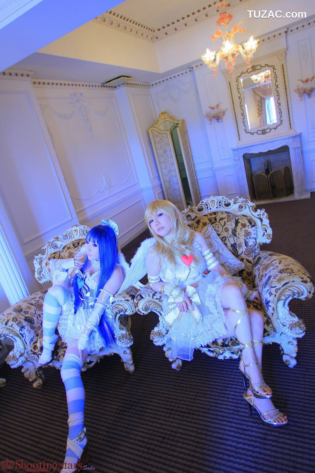 日本CosPlay_サク&amp;花邑沙希《Panty &amp; Stocking with Garterbelt》 写真集[99P]