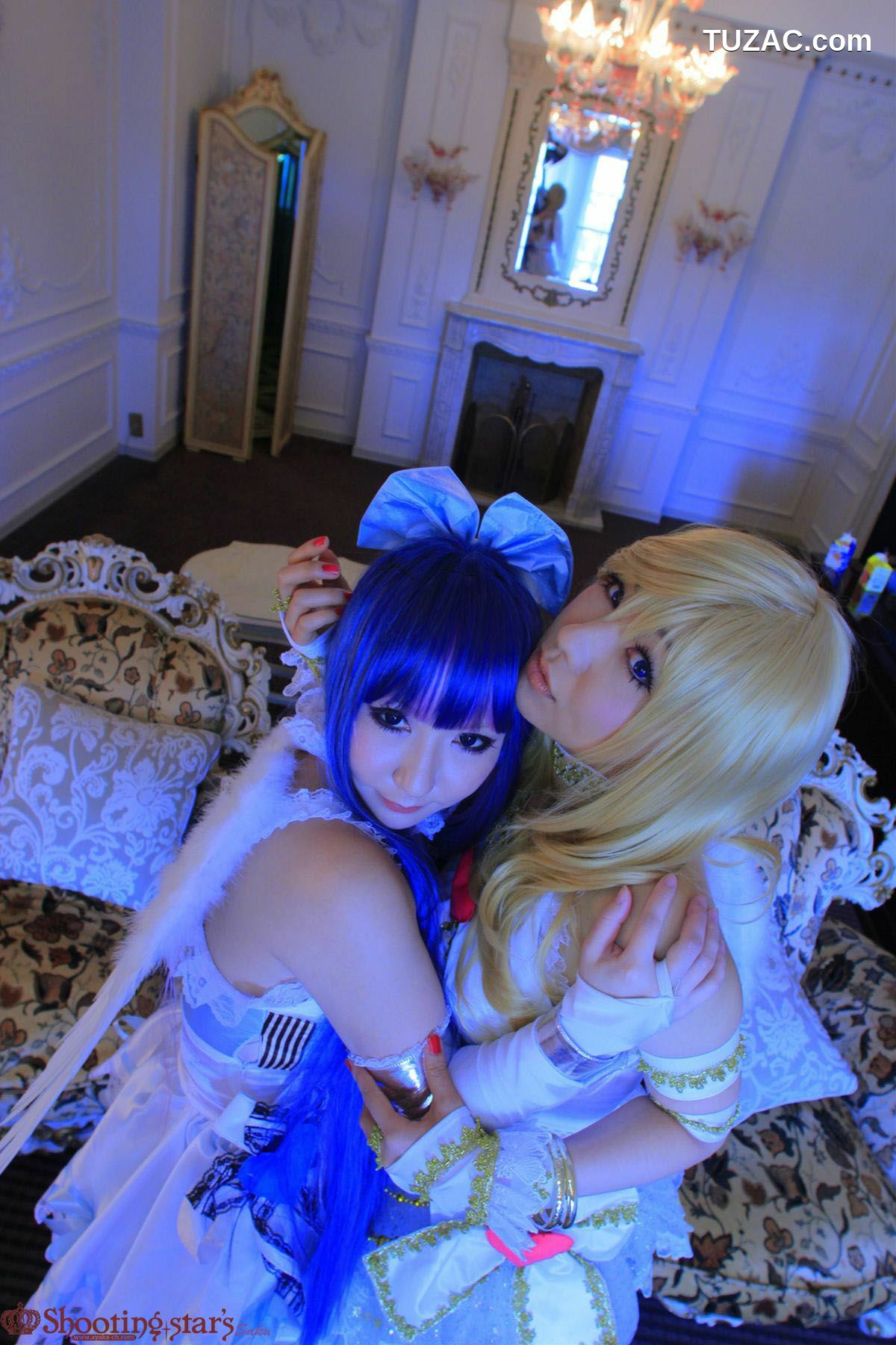 日本CosPlay_サク&amp;花邑沙希《Panty &amp; Stocking with Garterbelt》 写真集[99P]