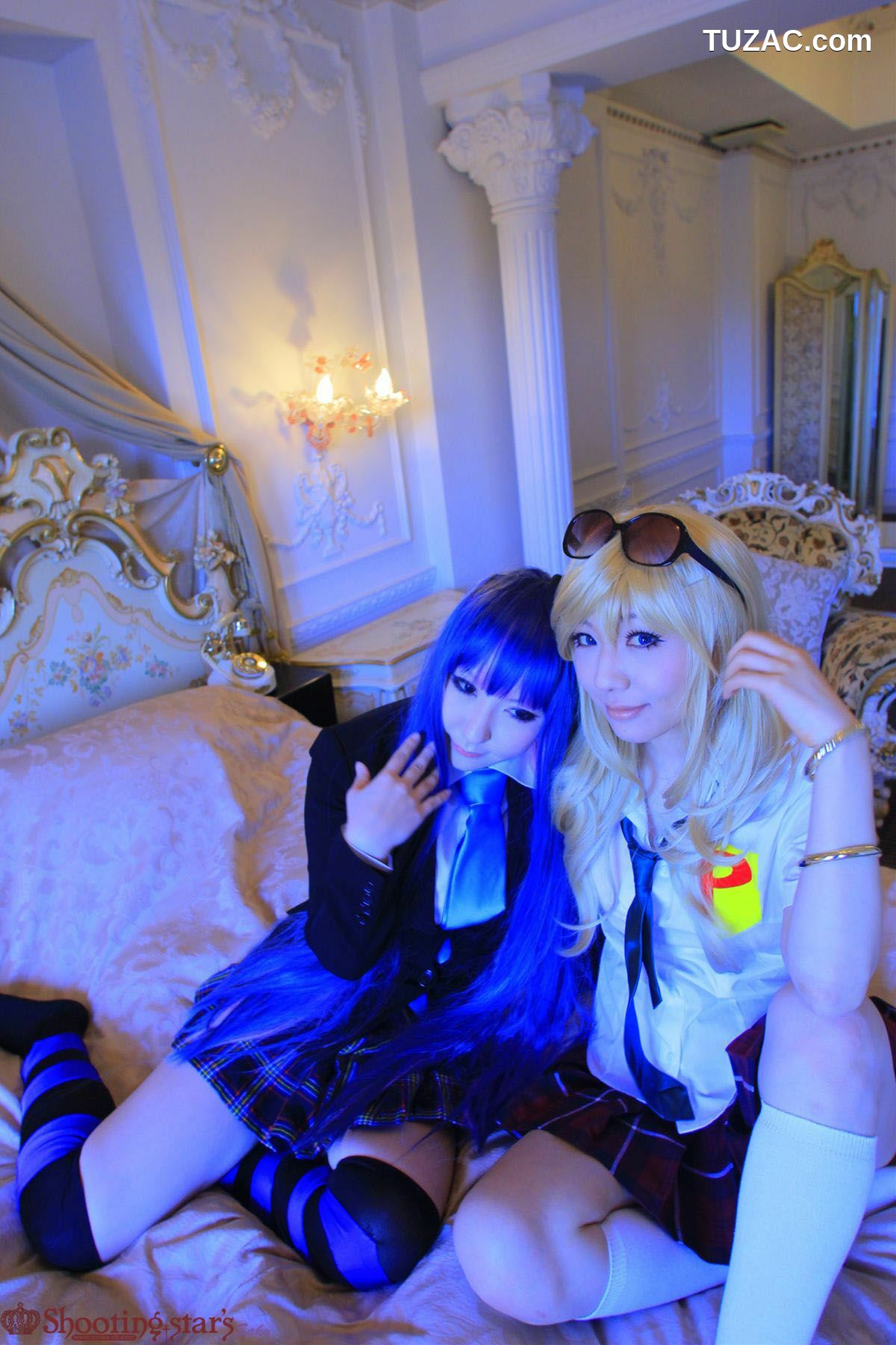 日本CosPlay_サク&amp;花邑沙希《Panty &amp; Stocking with Garterbelt》 写真集[99P]